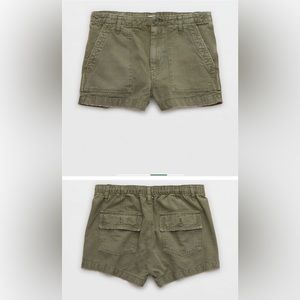 Aerie green shorts